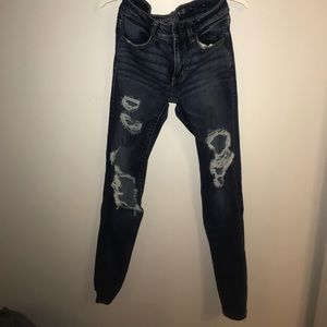 American Eagle Ripped Skinny Jeans